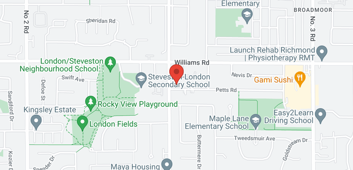map of 7031 PETTS ROAD
